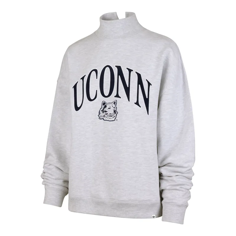 CONNECTICUT HUSKIES UCONN VANTAGE '47 MOCK NECK PULLOVER WOMENS sold by 47