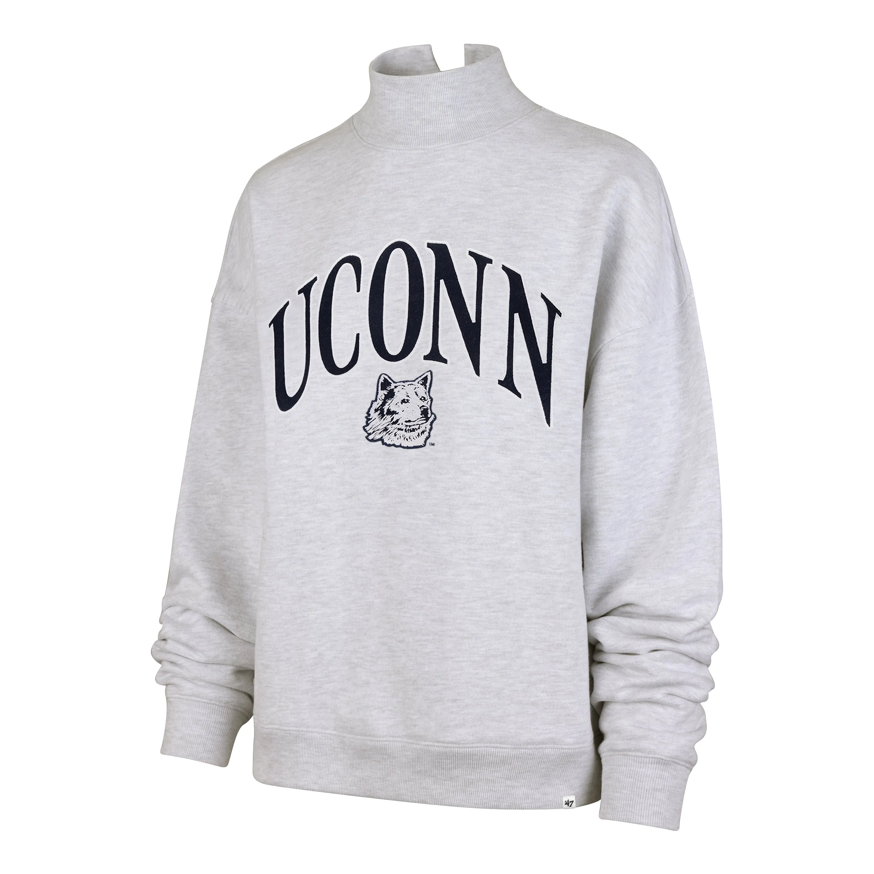 CONNECTICUT HUSKIES UCONN VANTAGE '47 MOCK NECK PULLOVER WOMENS sold by 47