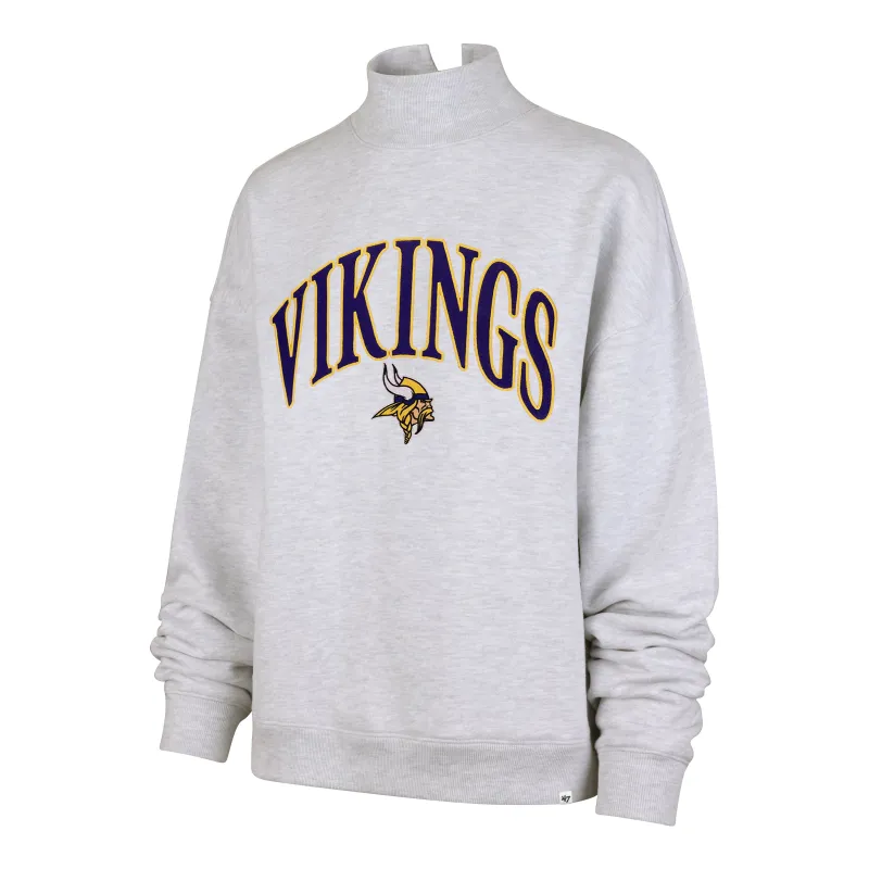 MINNESOTA VIKINGS VANTAGE '47 MOCK NECK PULLOVER WOMENS sold by 47