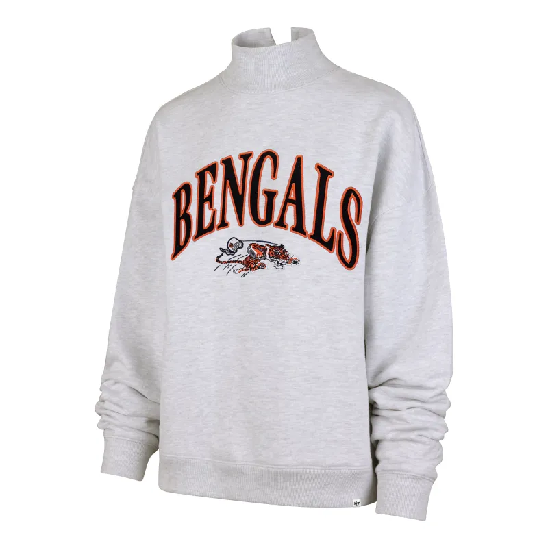 CINCINNATI BENGALS HISTORIC VANTAGE '47 MOCK NECK PULLOVER WOMENS sold by 47