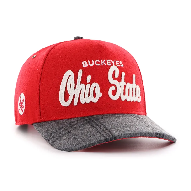 OHIO STATE BUCKEYES WINDOWPANE PLAID '47 HITCH RF RELAXED FIT sold by 47