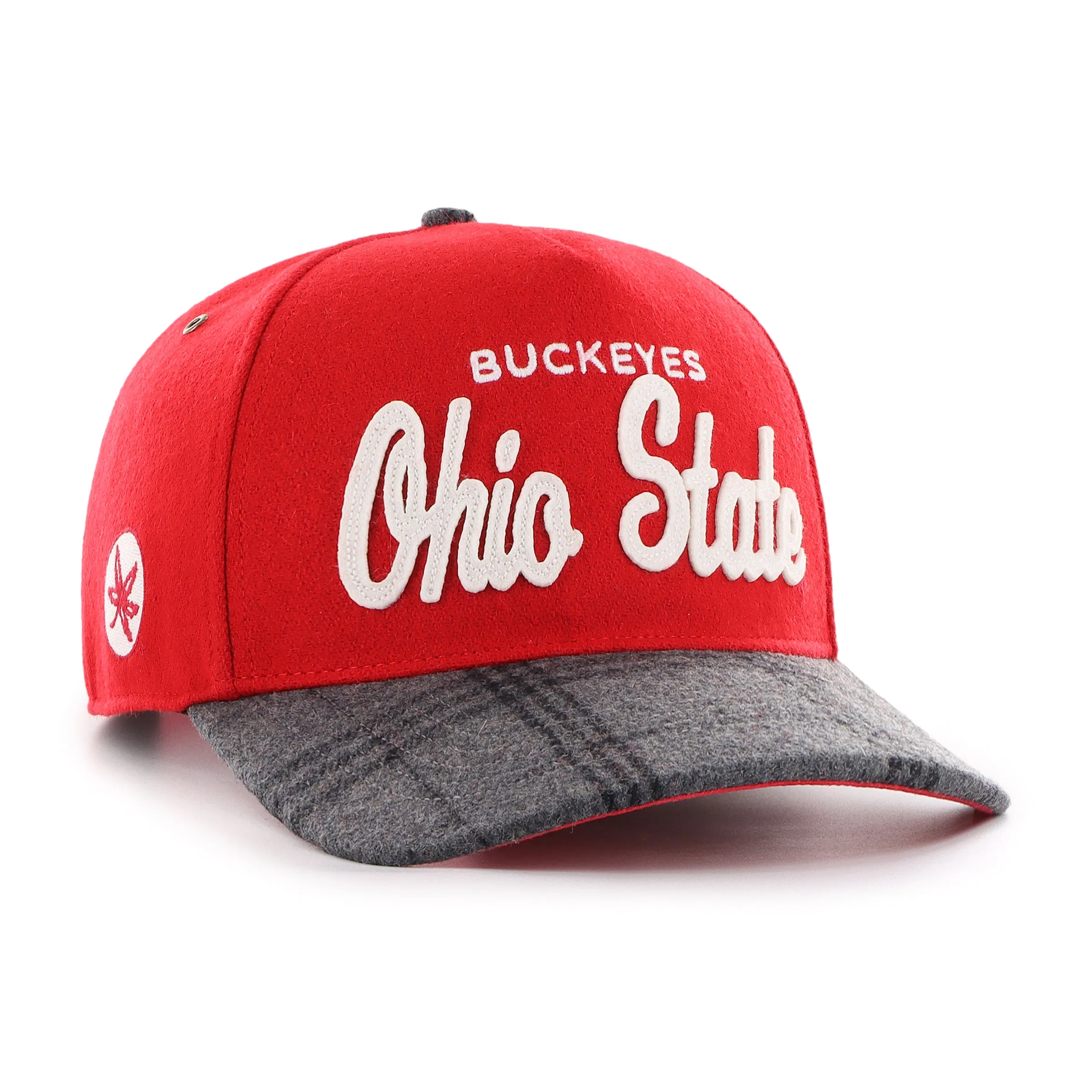 OHIO STATE BUCKEYES WINDOWPANE PLAID '47 HITCH RF RELAXED FIT sold by 47