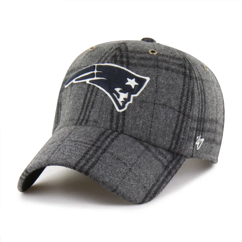 NEW ENGLAND PATRIOTS WINDOWPANE PLAID '47 CLEAN UP made by 47