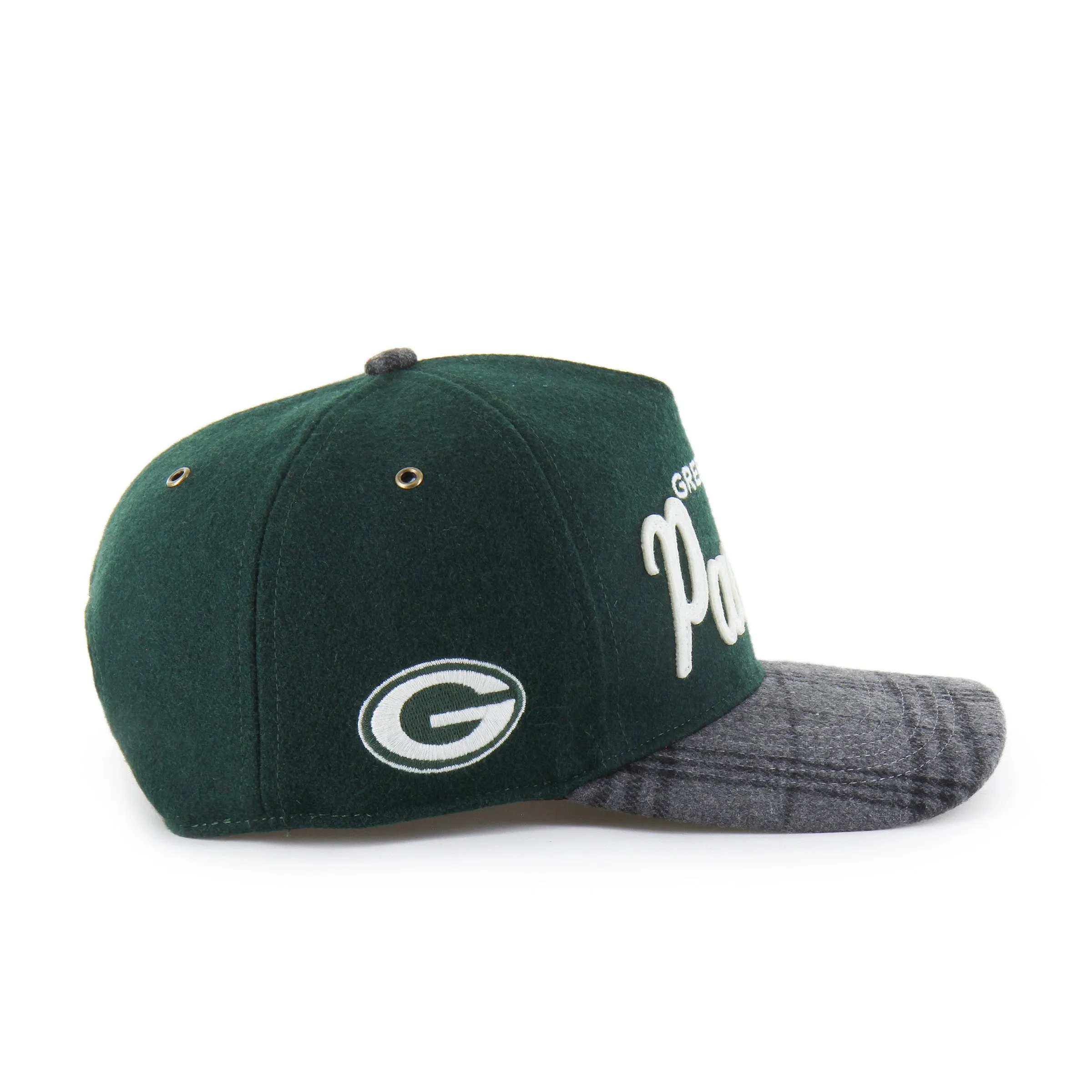 GREEN BAY PACKERS WINDOWPANE PLAID '47 HITCH RF RELAXED FIT sold by 47 product image thumbnail 2