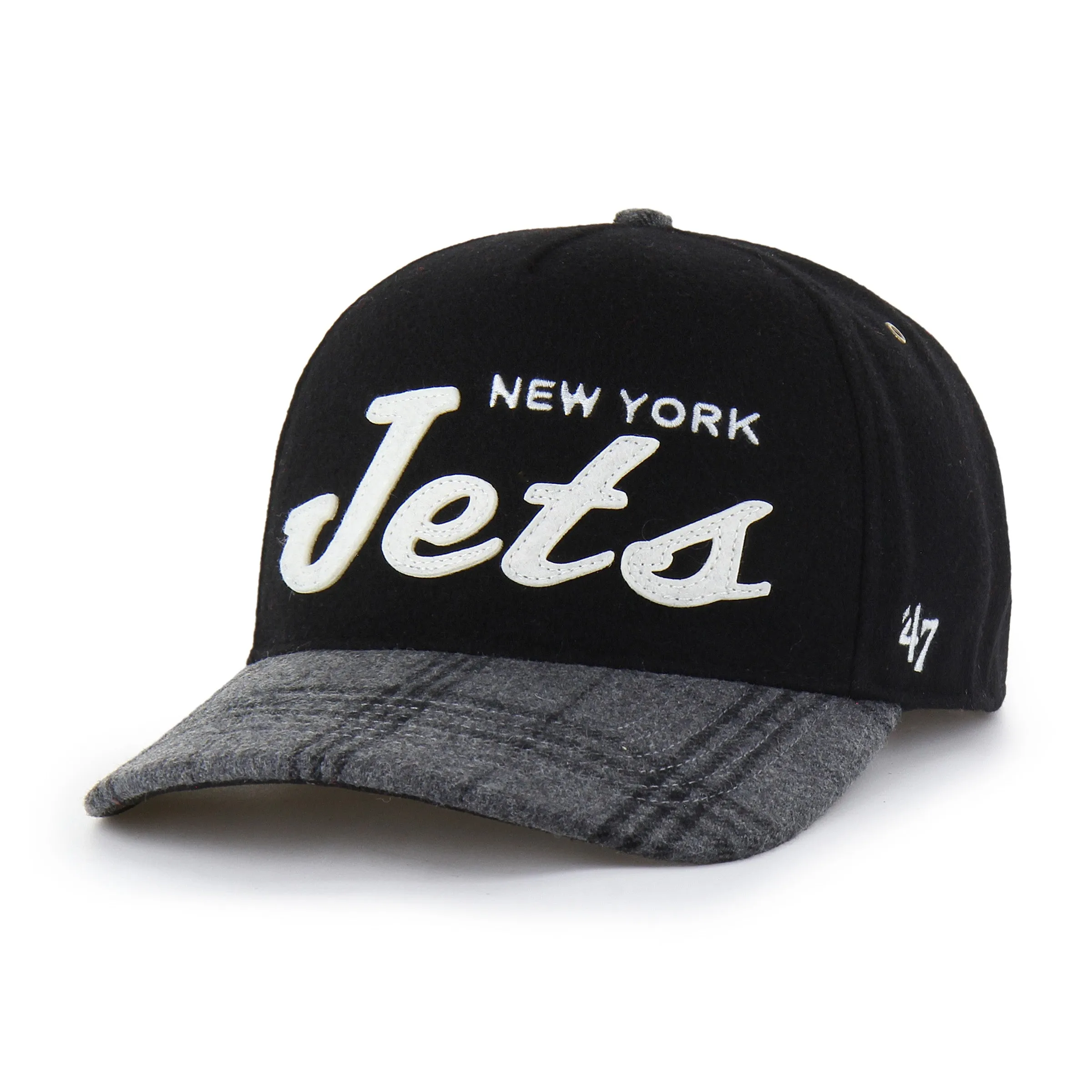 NEW YORK JETS WINDOWPANE PLAID '47 HITCH RF RELAXED FIT sold by 47 product image thumbnail 5