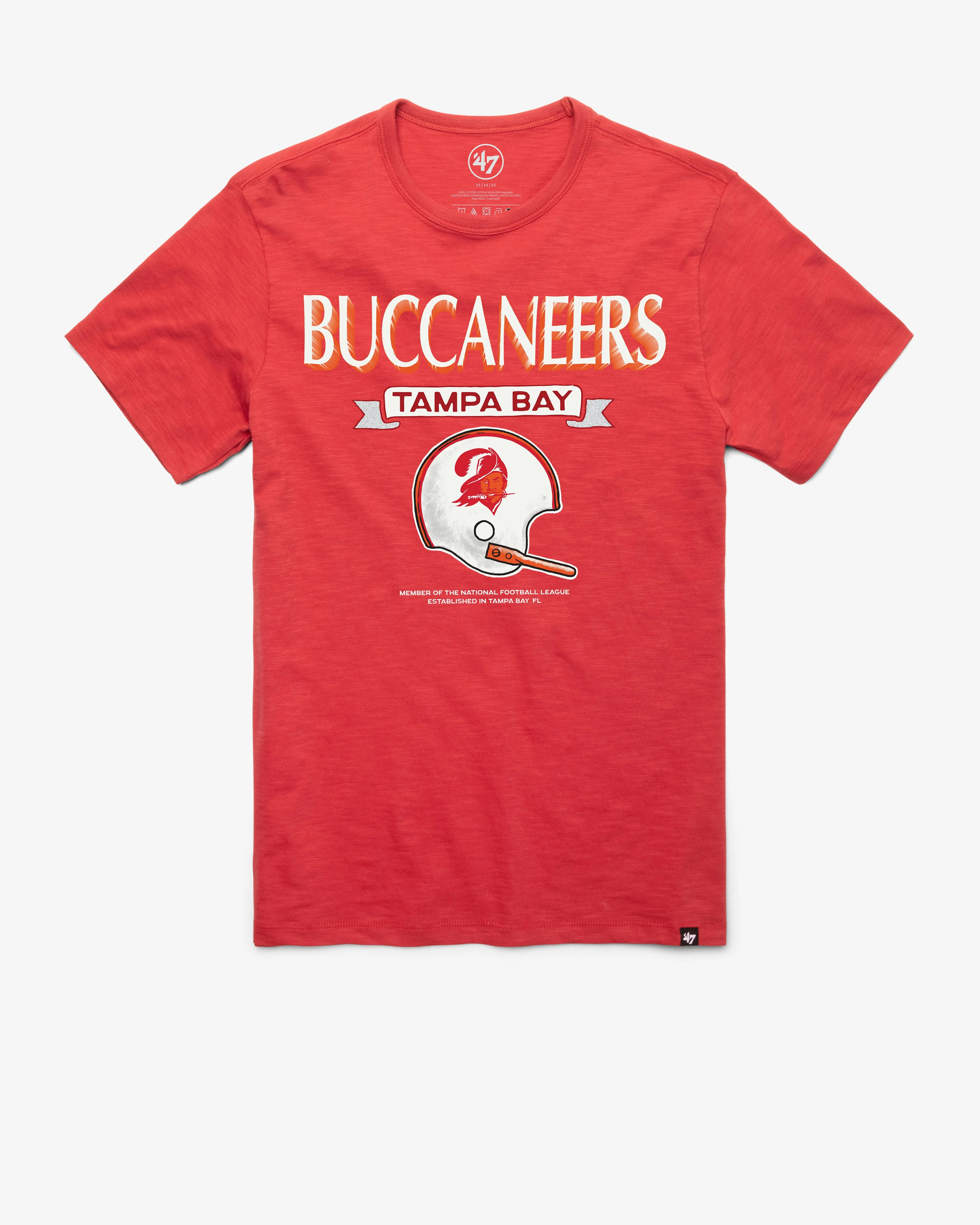 TAMPA BAY BUCCANEERS HISTORIC LONG HAUL '47 SCRUM TEE sold by 47