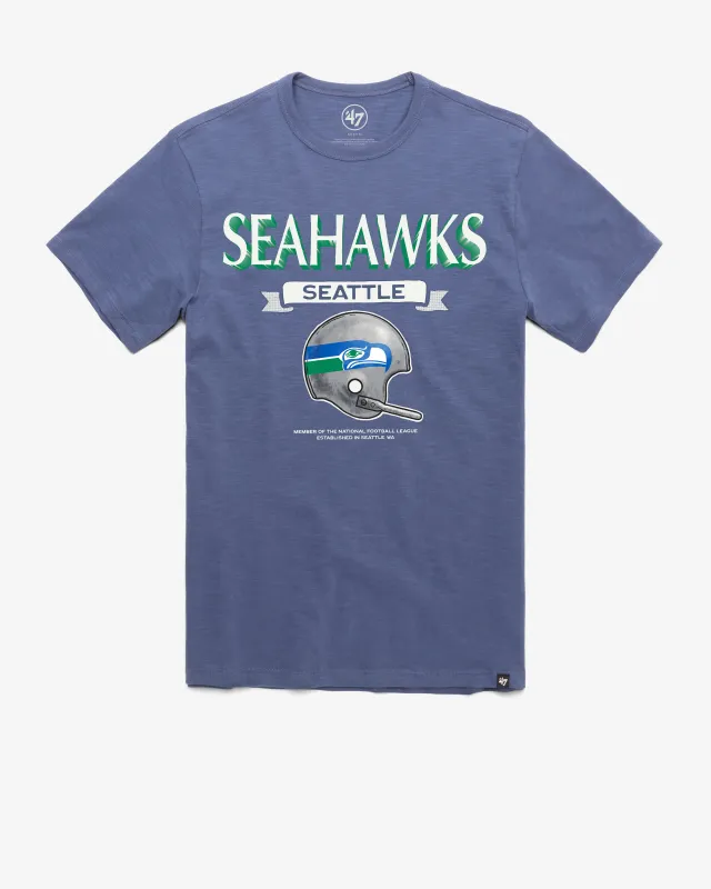 SEATTLE SEAHAWKS HISTORIC LONG HAUL '47 SCRUM TEE sold by 47