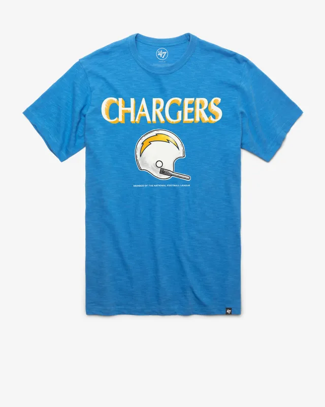 LOS ANGELES CHARGERS HISTORIC LONG HAUL '47 SCRUM TEE sold by 47