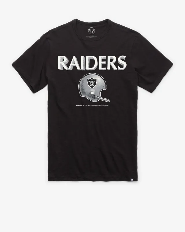 LAS VEGAS RAIDERS HISTORIC LONG HAUL '47 SCRUM TEE sold by 47