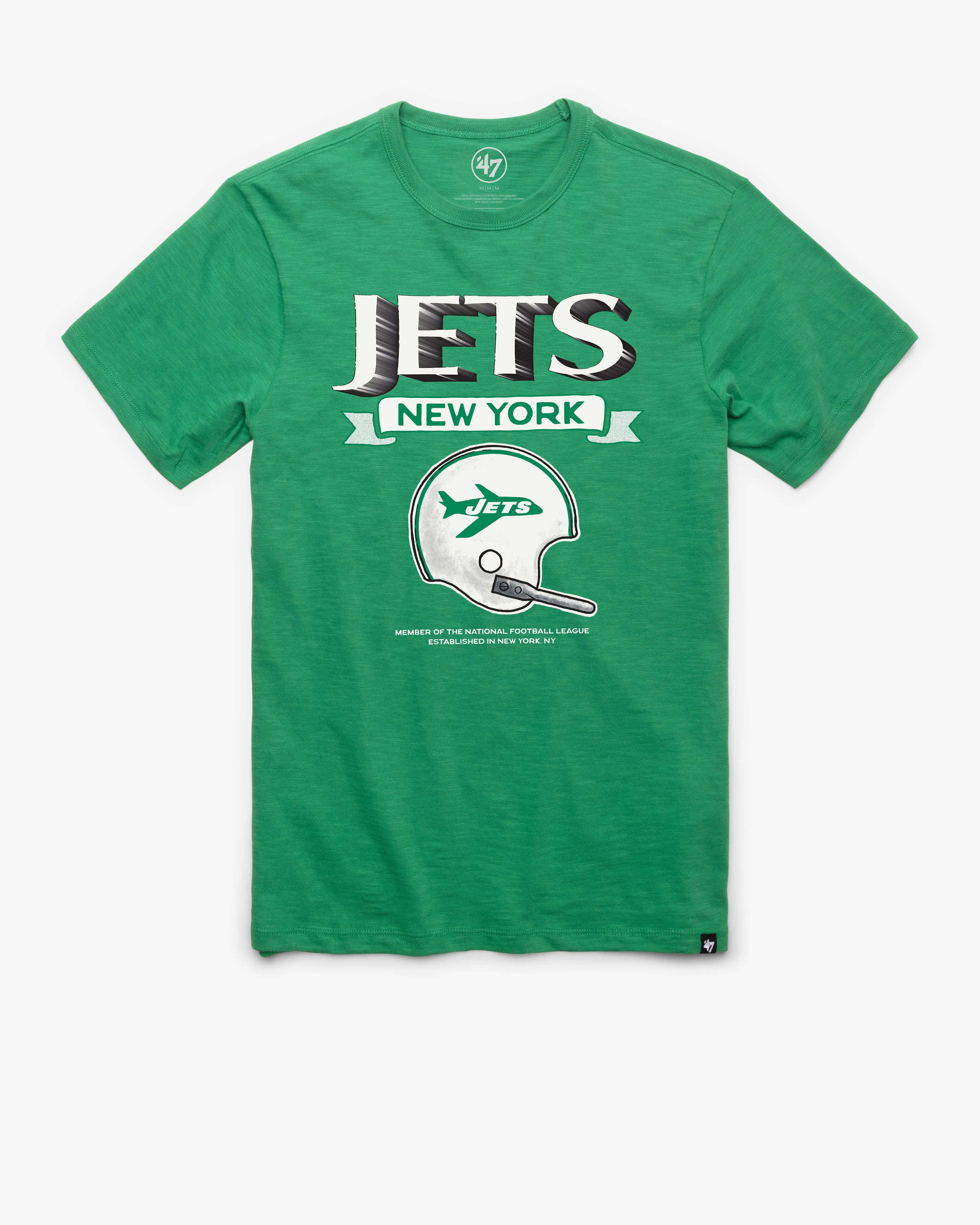 NEW YORK JETS HISTORIC LONG HAUL '47 SCRUM TEE sold by 47