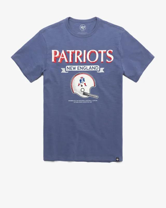 NEW ENGLAND PATRIOTS HISTORIC LONG HAUL '47 SCRUM TEE sold by 47