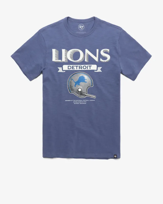 DETROIT LIONS HISTORIC LONG HAUL '47 SCRUM TEE sold by 47