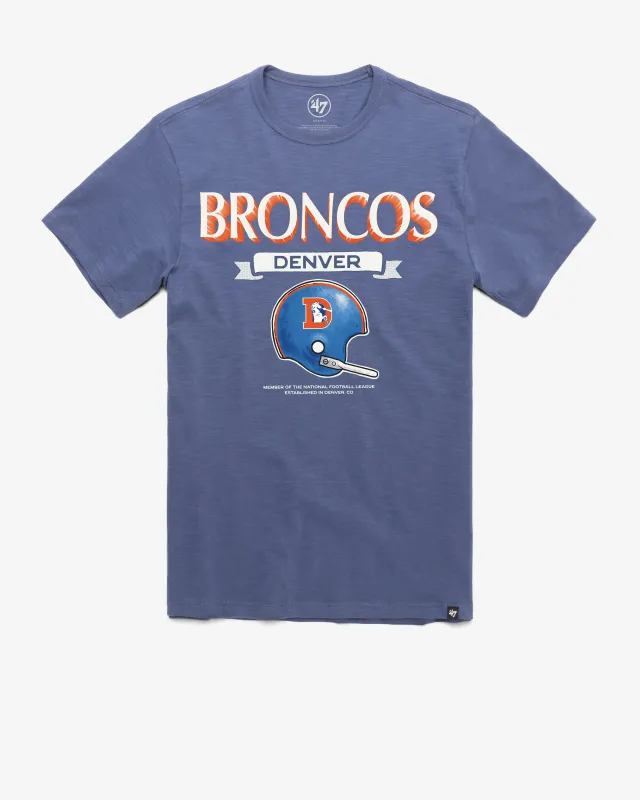 DENVER BRONCOS HISTORIC LONG HAUL '47 SCRUM TEE sold by 47