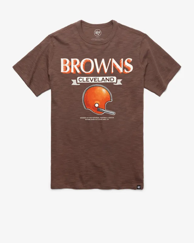 CLEVELAND BROWNS HISTORIC LONG HAUL '47 SCRUM TEE sold by 47