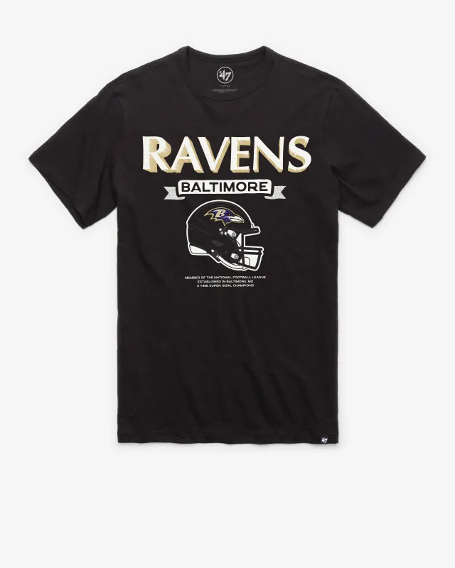 BALTIMORE RAVENS LONG HAUL '47 SCRUM TEE sold by 47