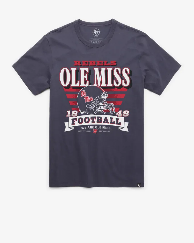MISSISSIPPI REBELS STRIPE SPLASH '47 FRANKLIN TEE sold by 47