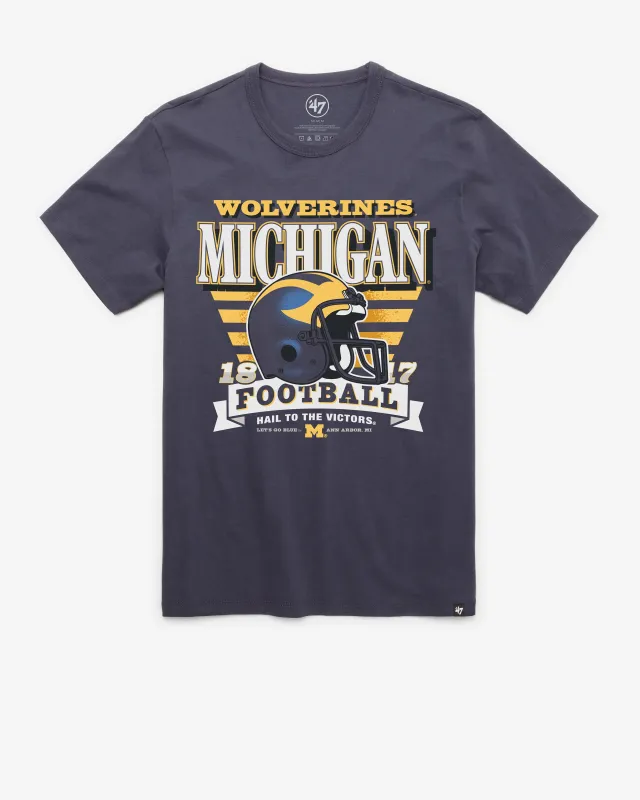 MICHIGAN WOLVERINES STRIPE SPLASH '47 FRANKLIN TEE sold by 47