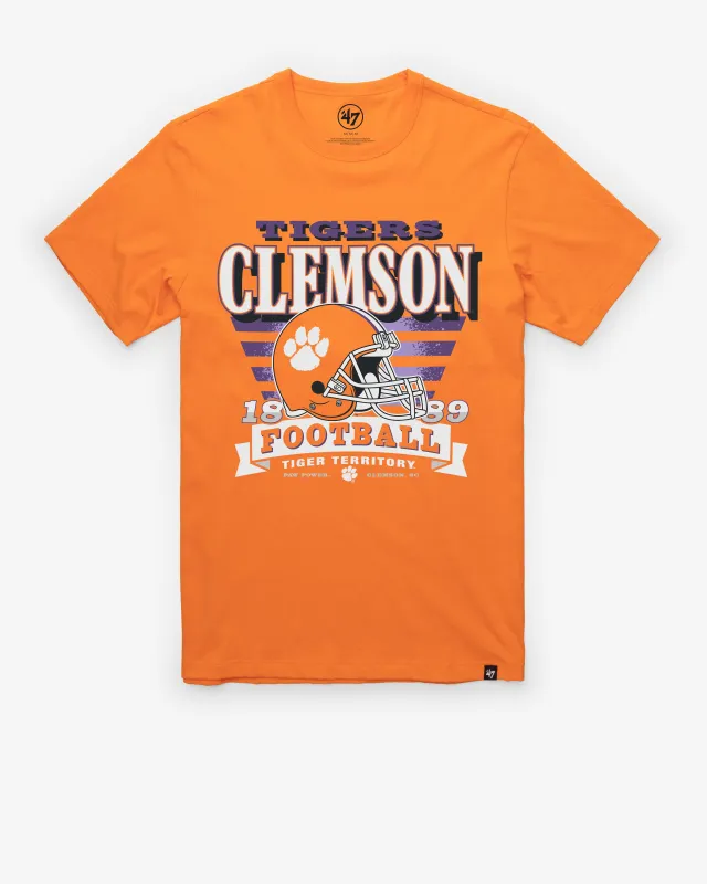 CLEMSON TIGERS STRIPE SPLASH '47 FRANKLIN TEE sold by 47