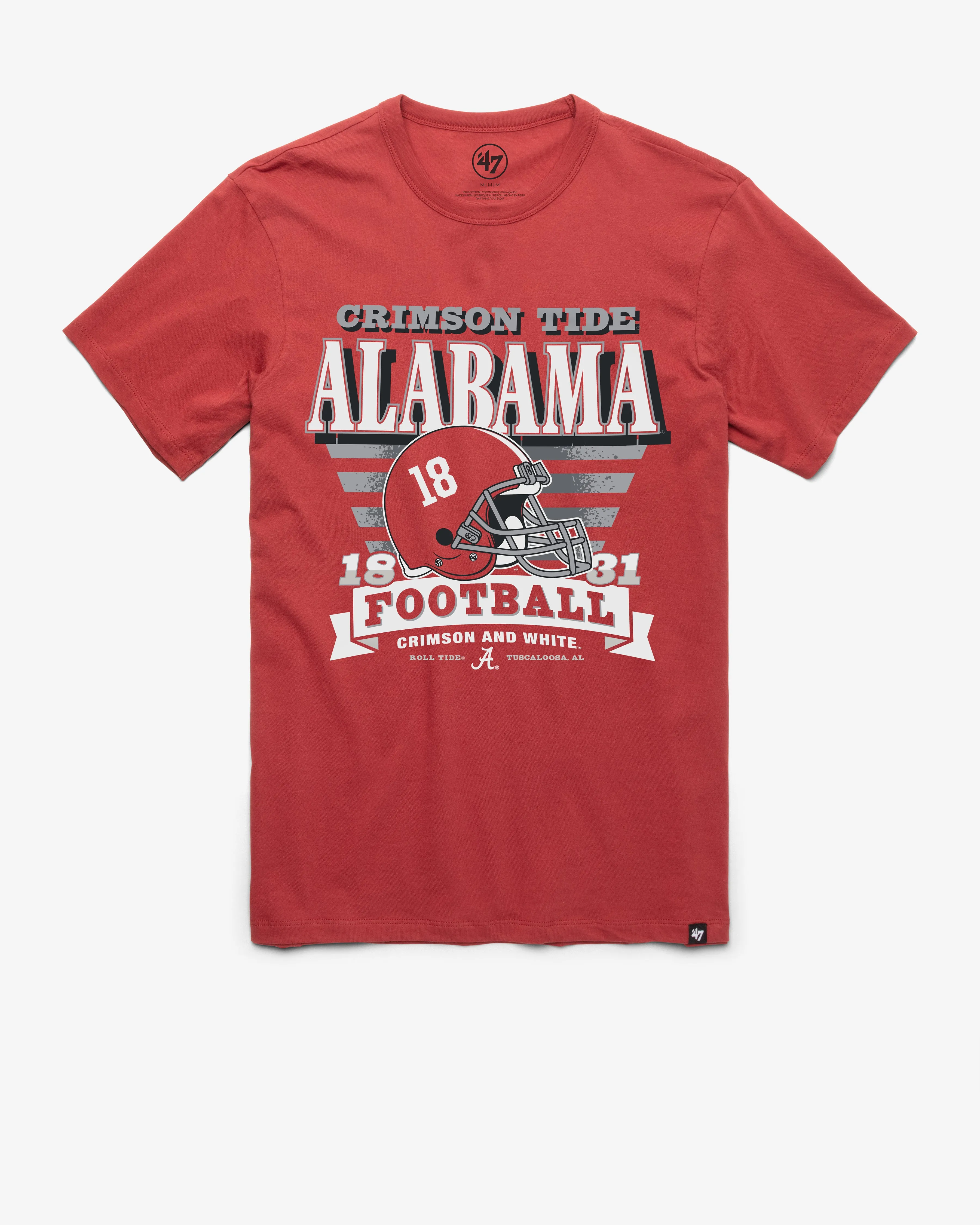 ALABAMA CRIMSON TIDE STRIPE SPLASH '47 FRANKLIN TEE sold by 47