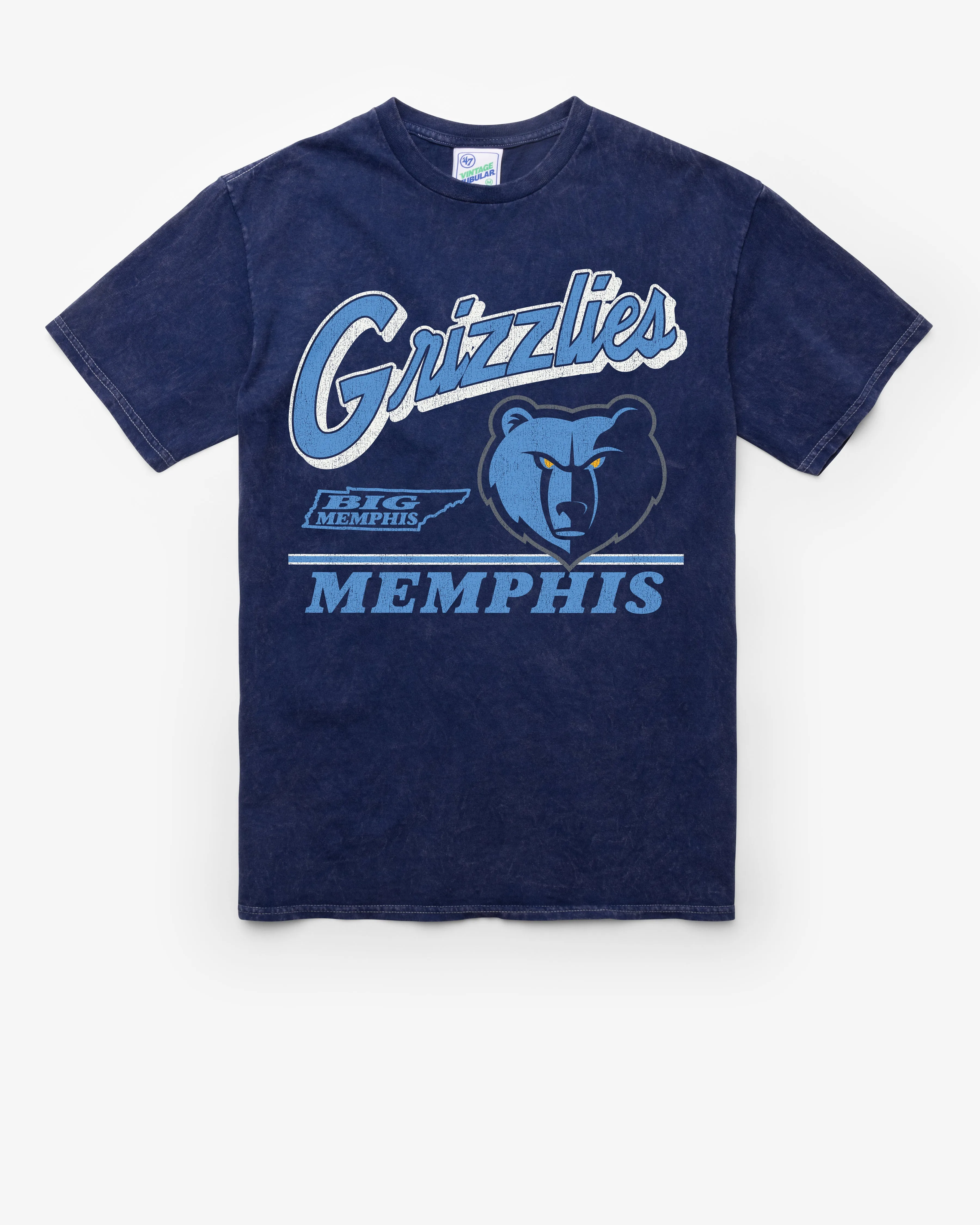 MEMPHIS GRIZZLIES FLY BY VINTAGE '47 TUBULAR TEE sold by 47
