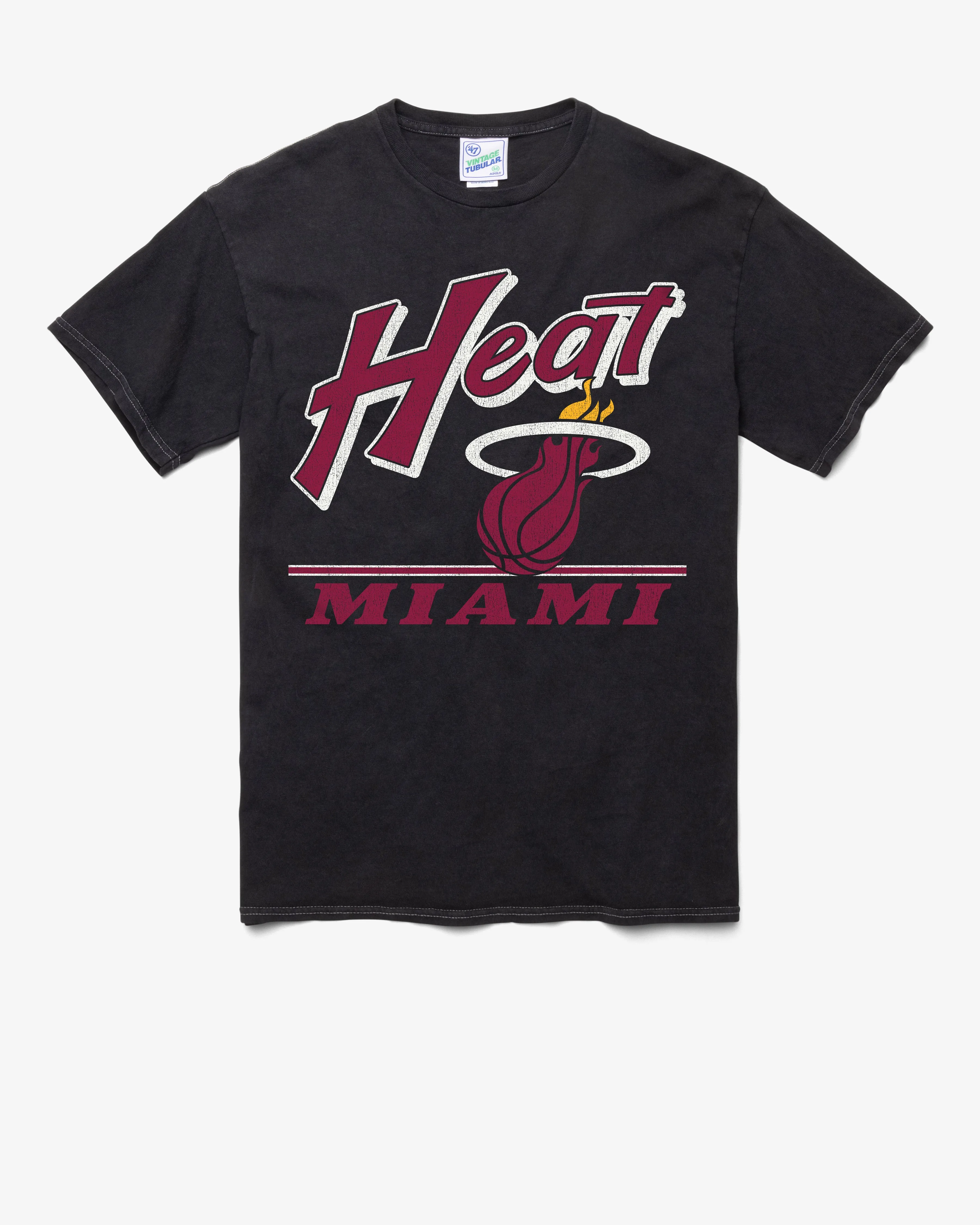 MIAMI HEAT FLY BY VINTAGE '47 TUBULAR TEE sold by 47