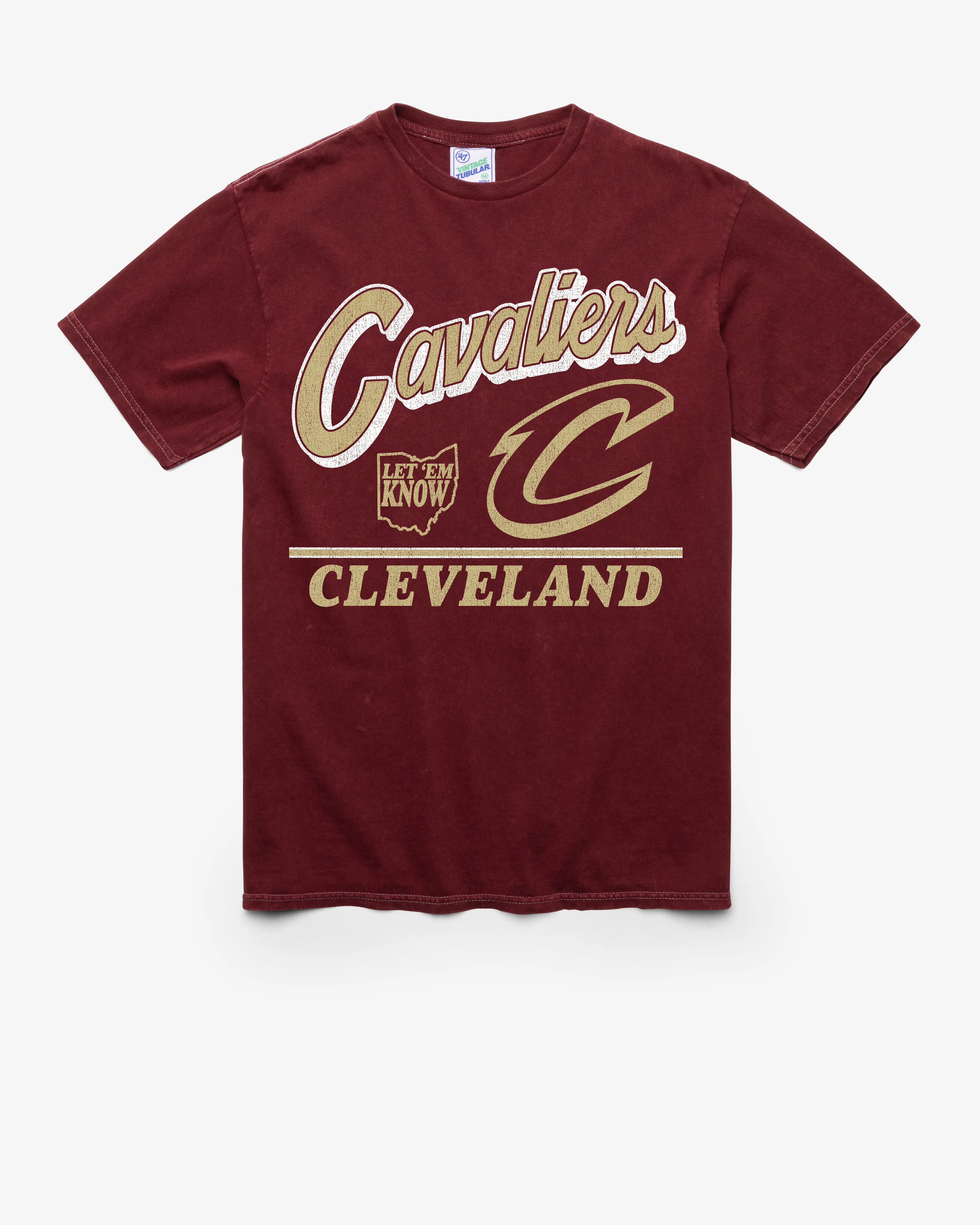 CLEVELAND CAVALIERS FLY BY VINTAGE '47 TUBULAR TEE sold by 47