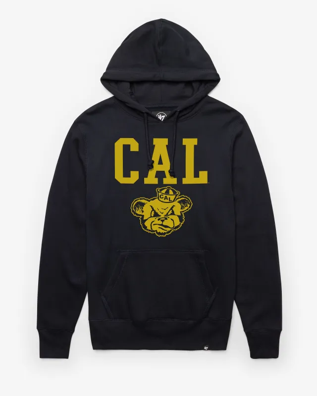 CAL-BERKELEY GOLDEN BEARS VINTAGE STRAIGHT BLOCK '47 HEADLINE HOOD sold by 47