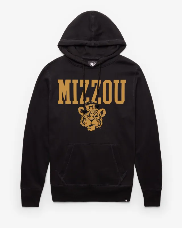 MISSOURI TIGERS VINTAGE STRAIGHT BLOCK '47 HEADLINE HOOD sold by 47