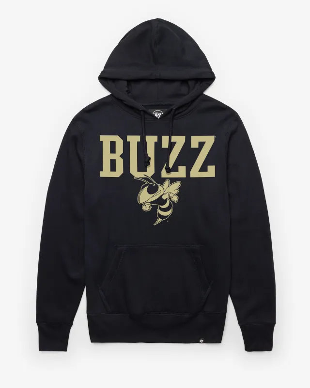 GEORGIA TECH YELLOW JACKETS STRAIGHT BLOCK '47 HEADLINE HOOD sold by 47