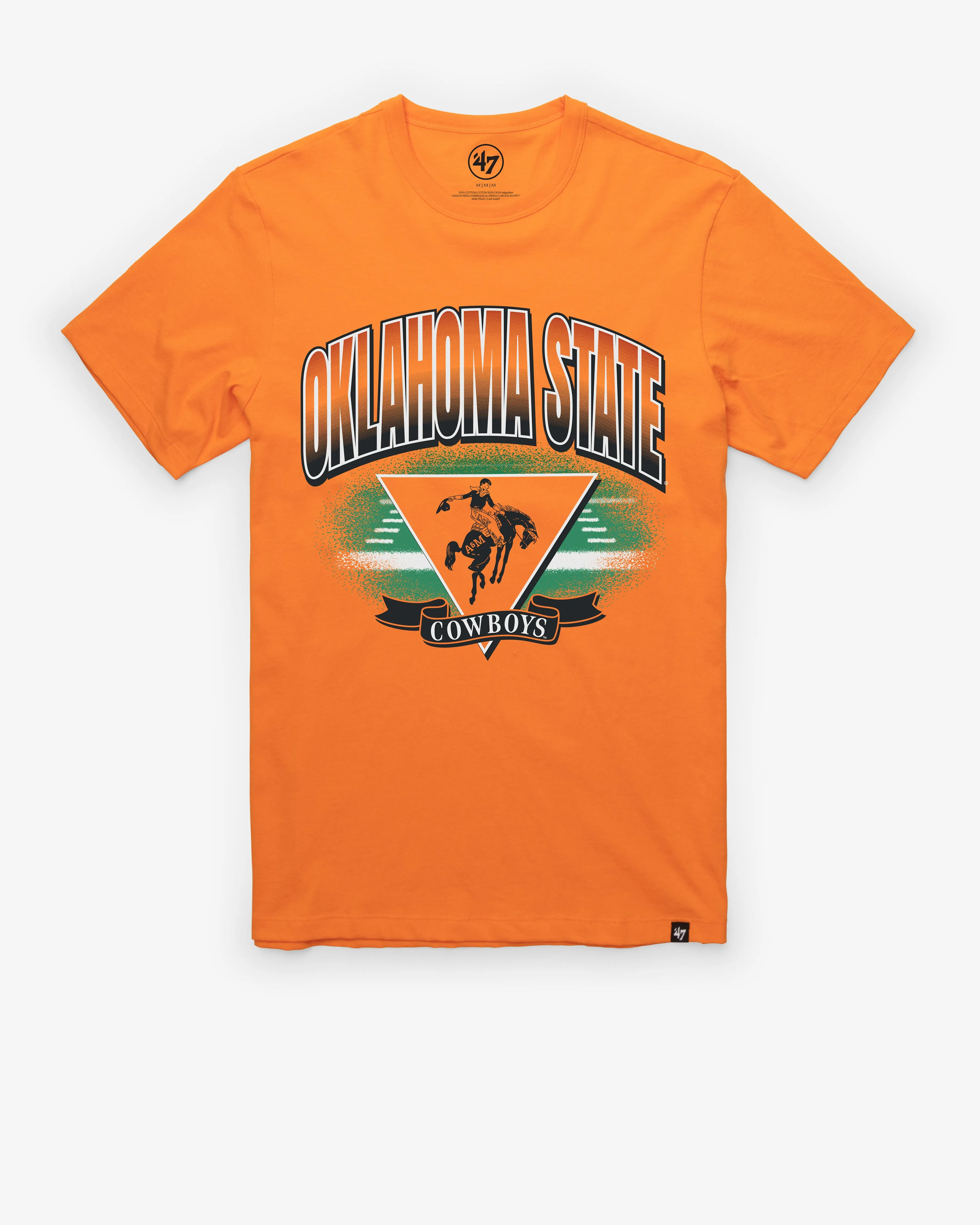 OKLAHOMA STATE COWBOYS VINTAGE ARENA FADE FRANKLIN TEE sold by 47