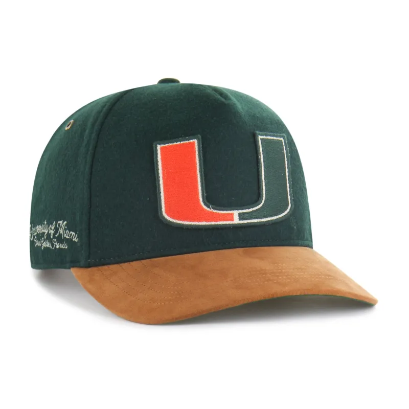 MIAMI HURRICANES GRANDSTAND TWO TONE '47 HITCH sold by 47