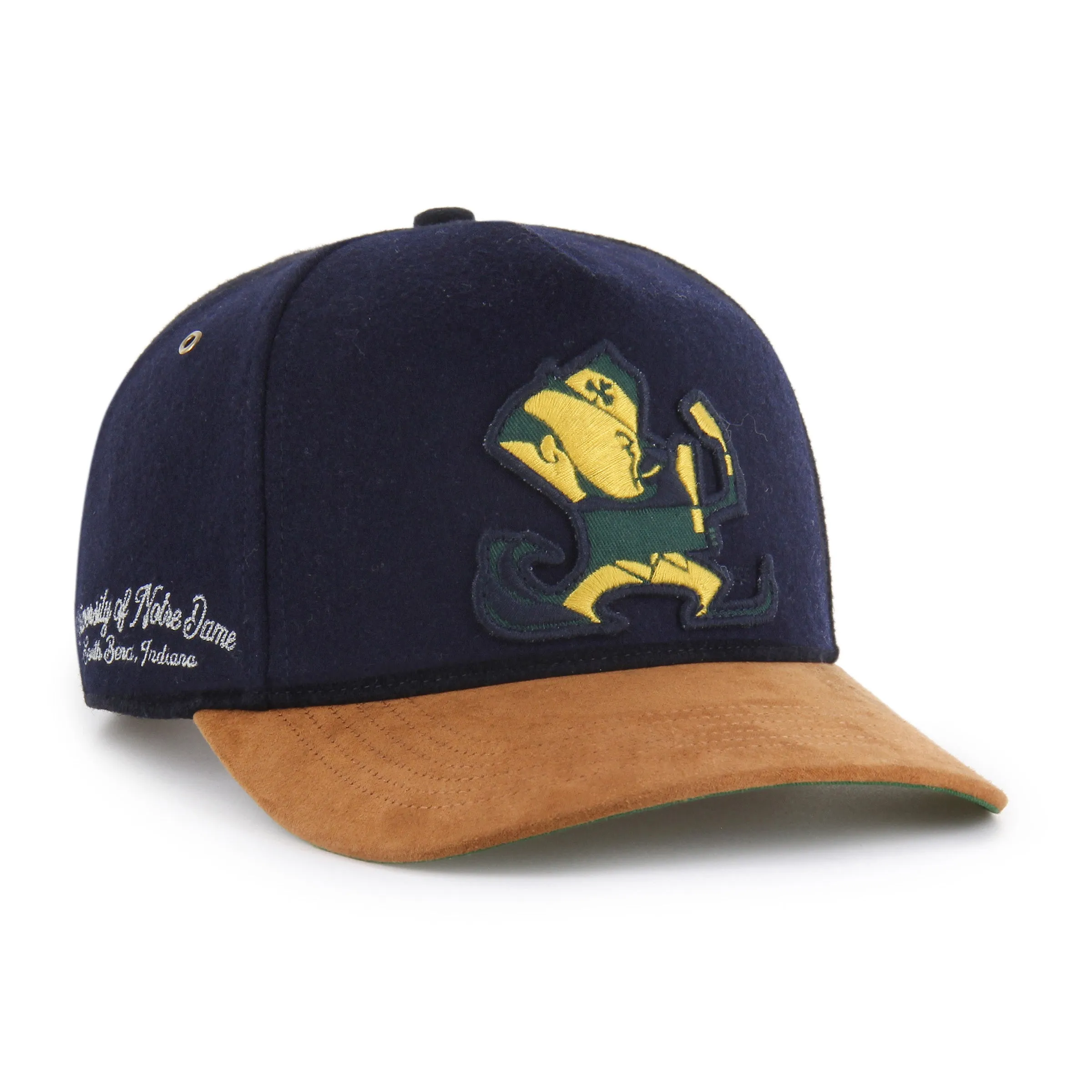 NOTRE DAME FIGHTING IRISH VINTAGE GRANDSTAND TWO TONE '47 HITCH sold by 47