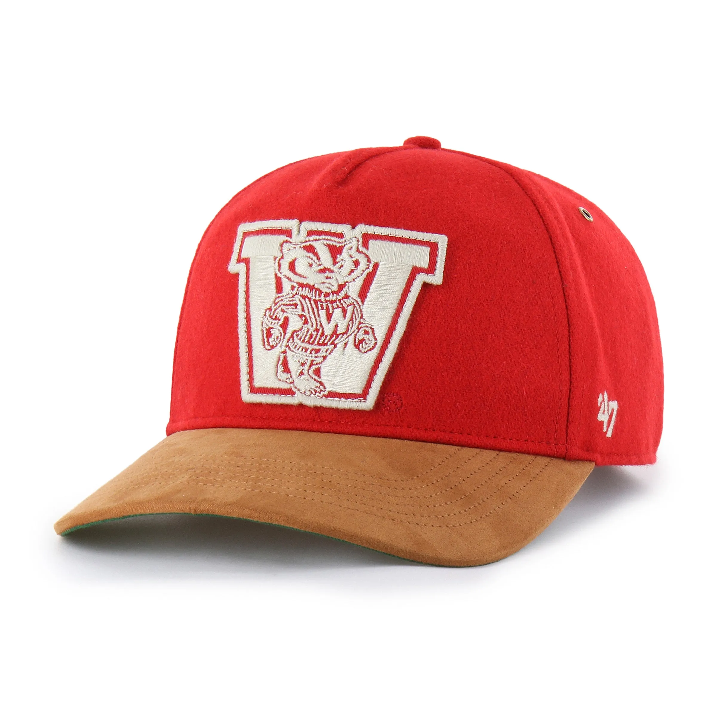 WISCONSIN BADGERS VINTAGE GRANDSTAND TWO TONE '47 HITCH sold by 47 product image thumbnail 5