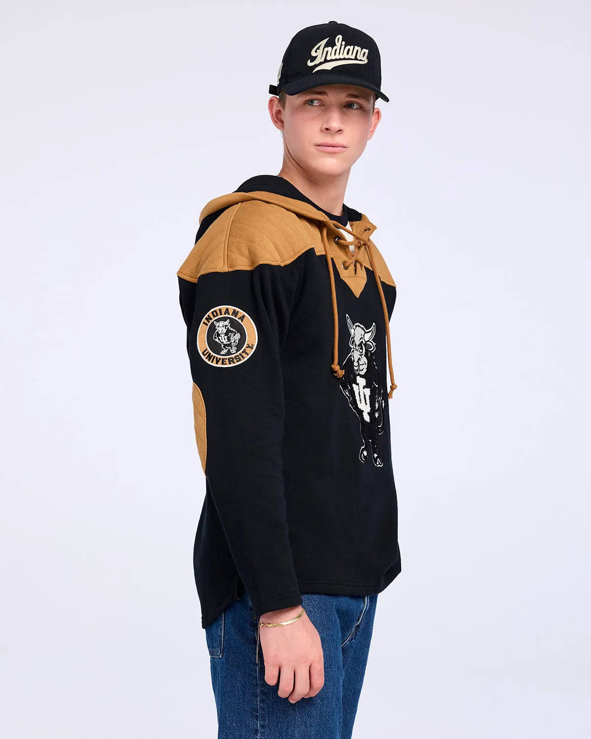 INDIANA HOOSIERS VINTAGE FLANNAGAN '47 WINGBACK LACER sold by 47 product image thumbnail 2