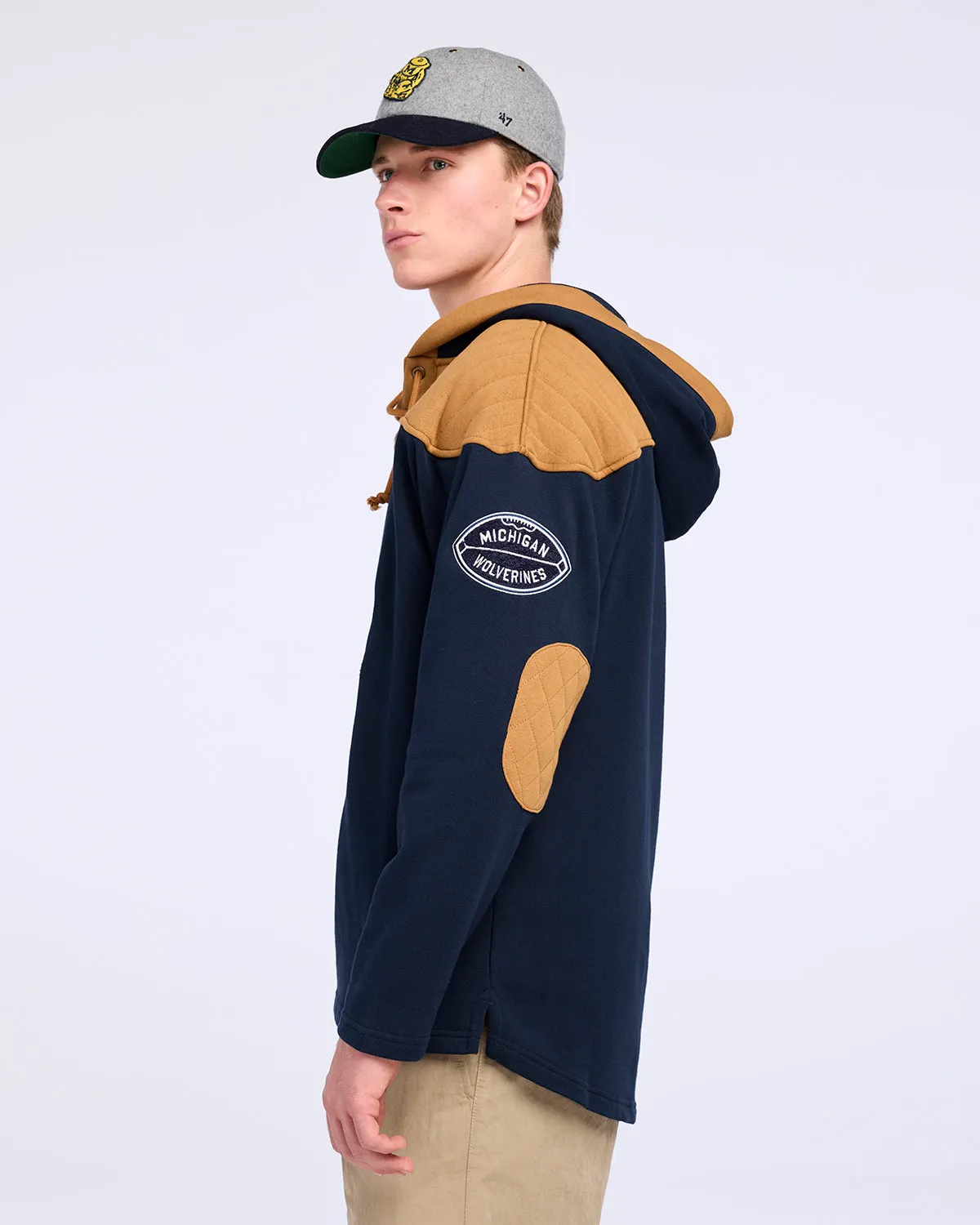 MICHIGAN WOLVERINES VINTAGE FLANNAGAN '47 WINGBACK LACER sold by 47 product image thumbnail 3