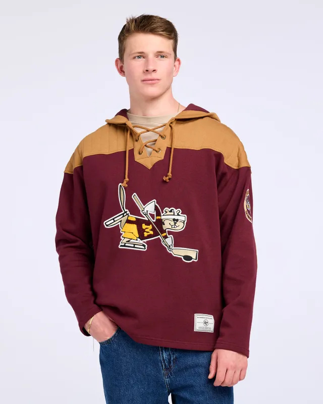 MINNESOTA GOLDEN GOPHERS VINTAGE FLANNAGAN '47 WINGBACK LACER sold by 47