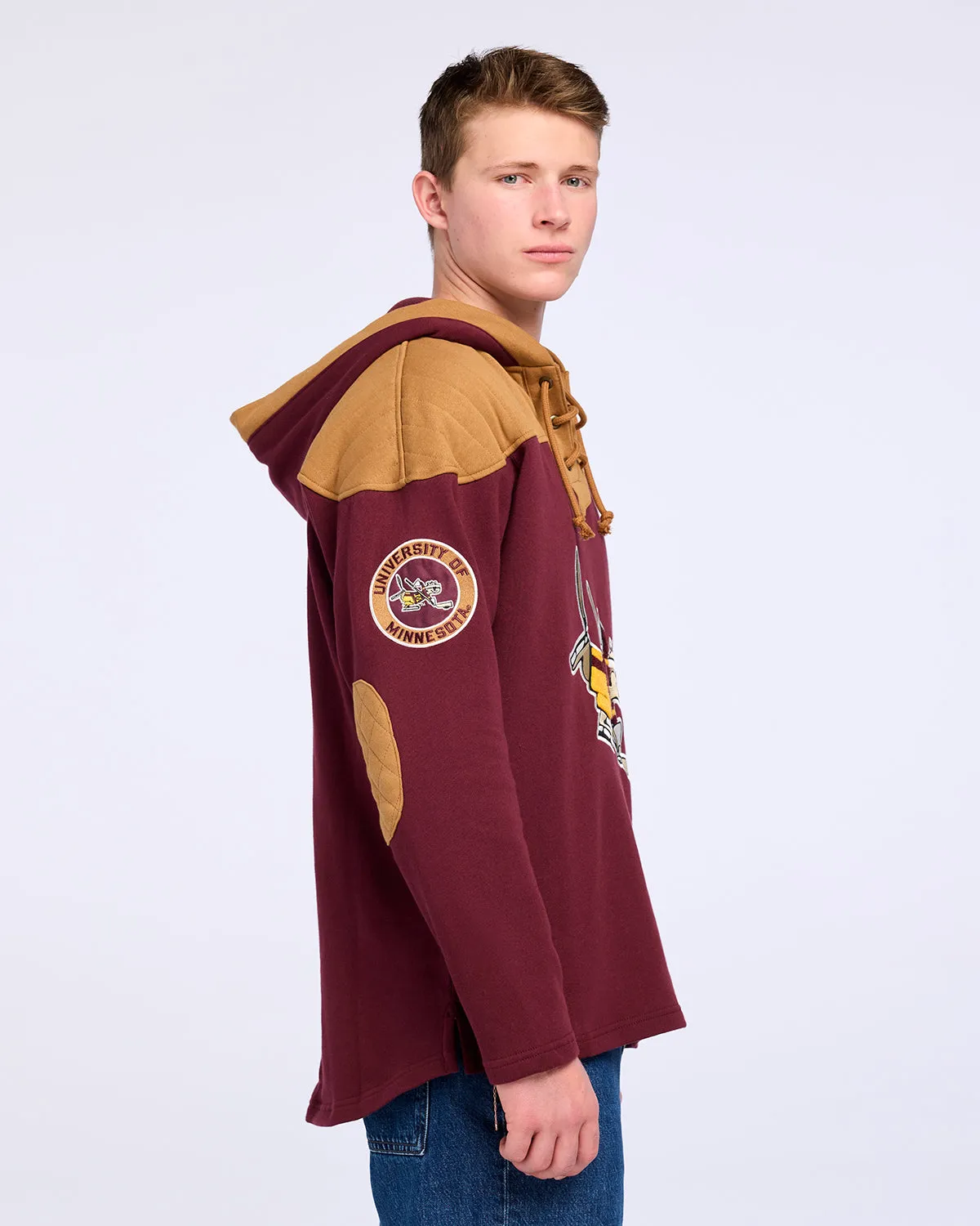 MINNESOTA GOLDEN GOPHERS VINTAGE FLANNAGAN '47 WINGBACK LACER sold by 47 product image thumbnail 2