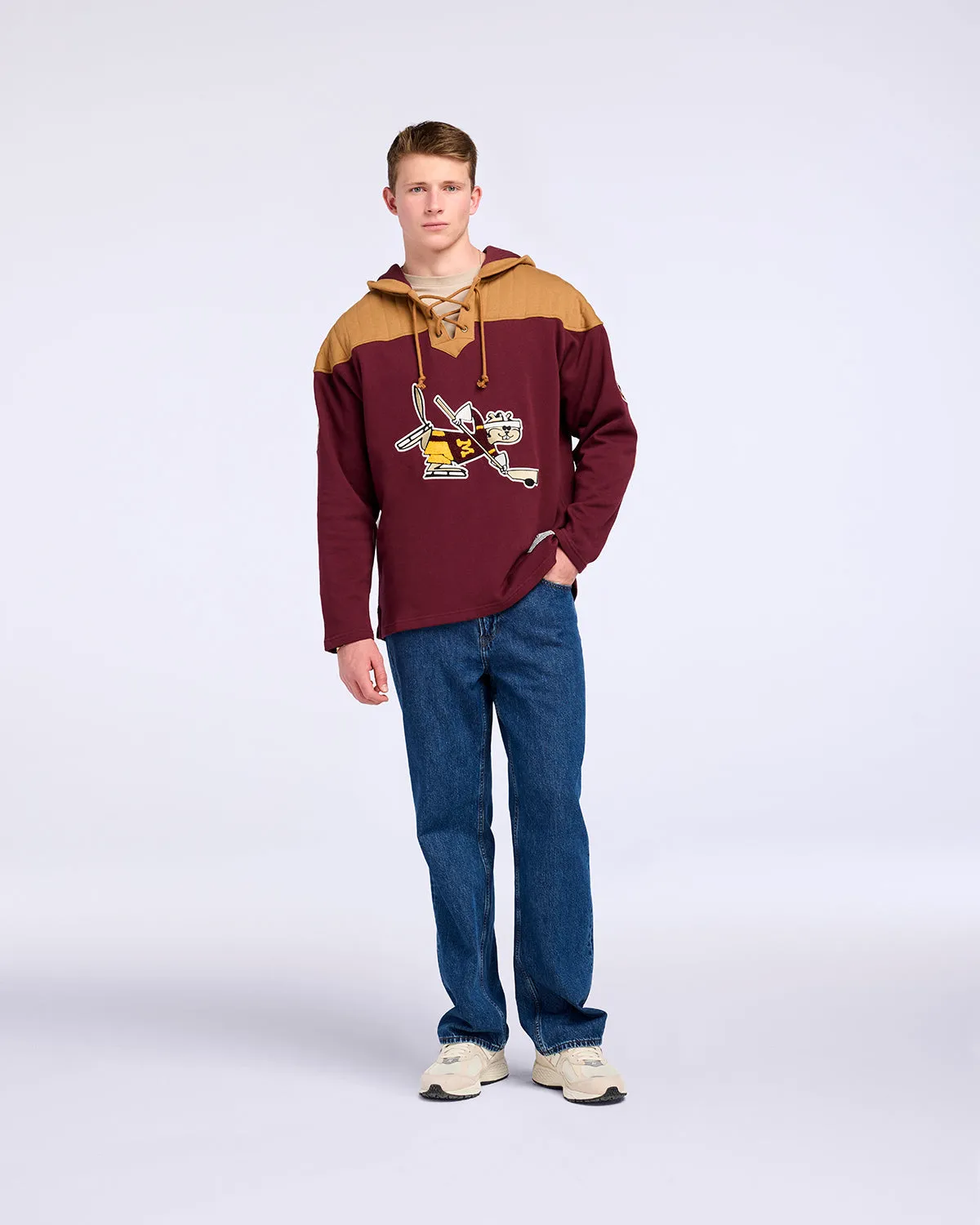 MINNESOTA GOLDEN GOPHERS VINTAGE FLANNAGAN '47 WINGBACK LACER sold by 47 product image thumbnail 5