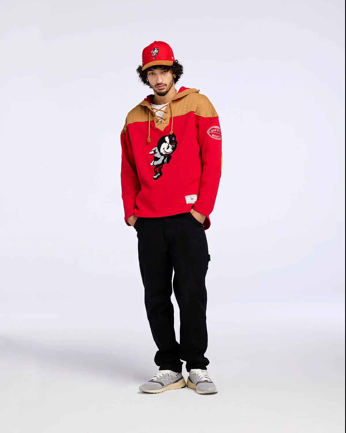 OHIO STATE BUCKEYES VINTAGE FLANNAGAN '47 WINGBACK LACER sold by 47 product image thumbnail 5