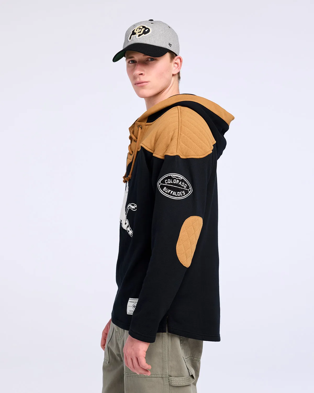 COLORADO BUFFALOES VINTAGE FLANNAGAN '47 WINGBACK LACER sold by 47 product image thumbnail 3