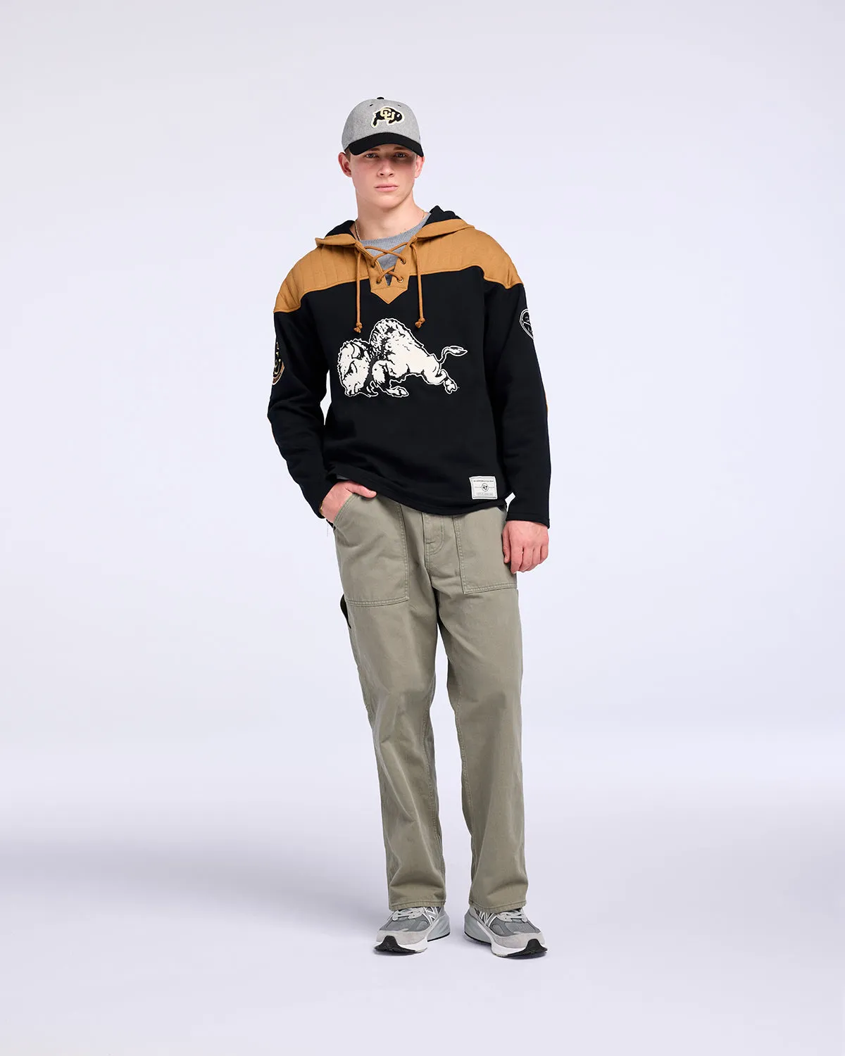 COLORADO BUFFALOES VINTAGE FLANNAGAN '47 WINGBACK LACER sold by 47 product image thumbnail 5