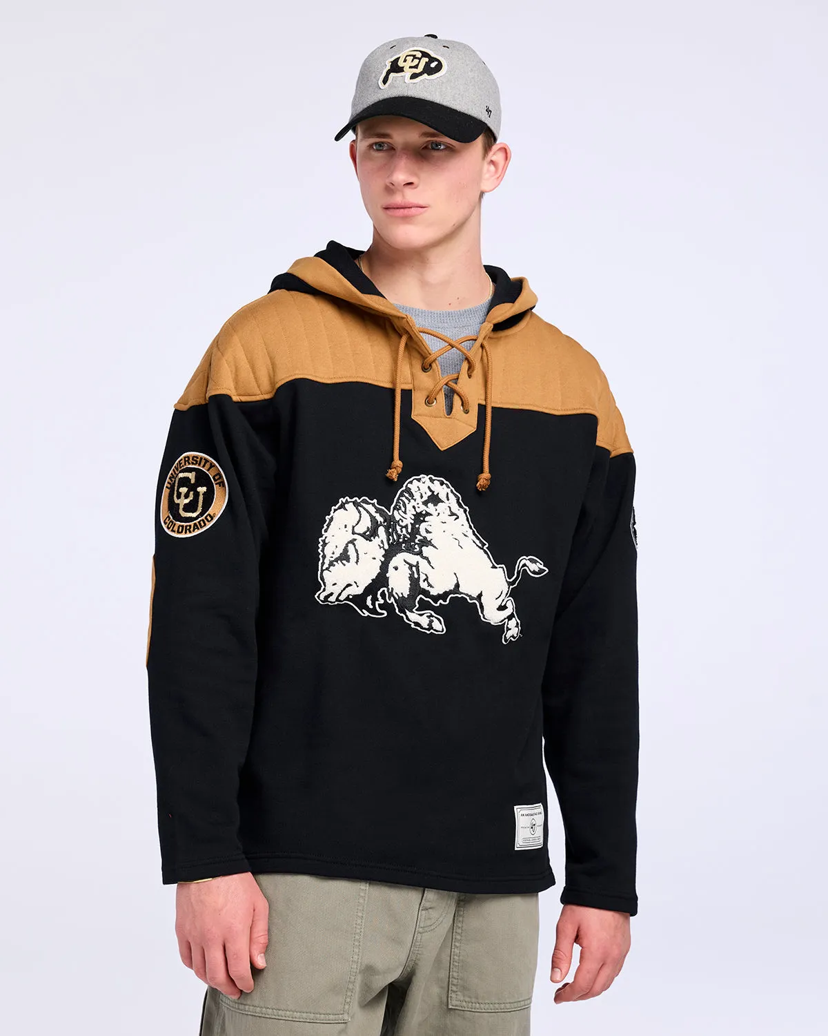 COLORADO BUFFALOES VINTAGE FLANNAGAN '47 WINGBACK LACER sold by 47