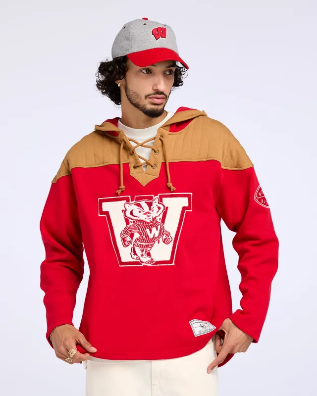 WISCONSIN BADGERS VINTAGE FLANNAGAN '47 WINGBACK LACER sold by 47