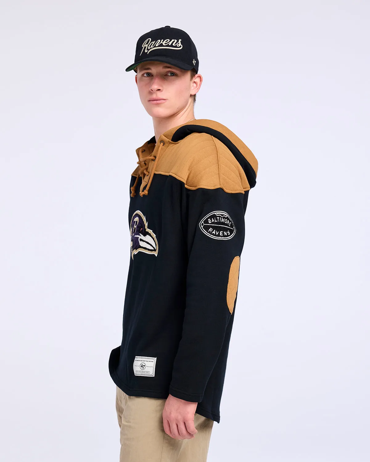 BALTIMORE RAVENS FLANNAGAN '47 WINGBACK LACER sold by 47 product image thumbnail 3