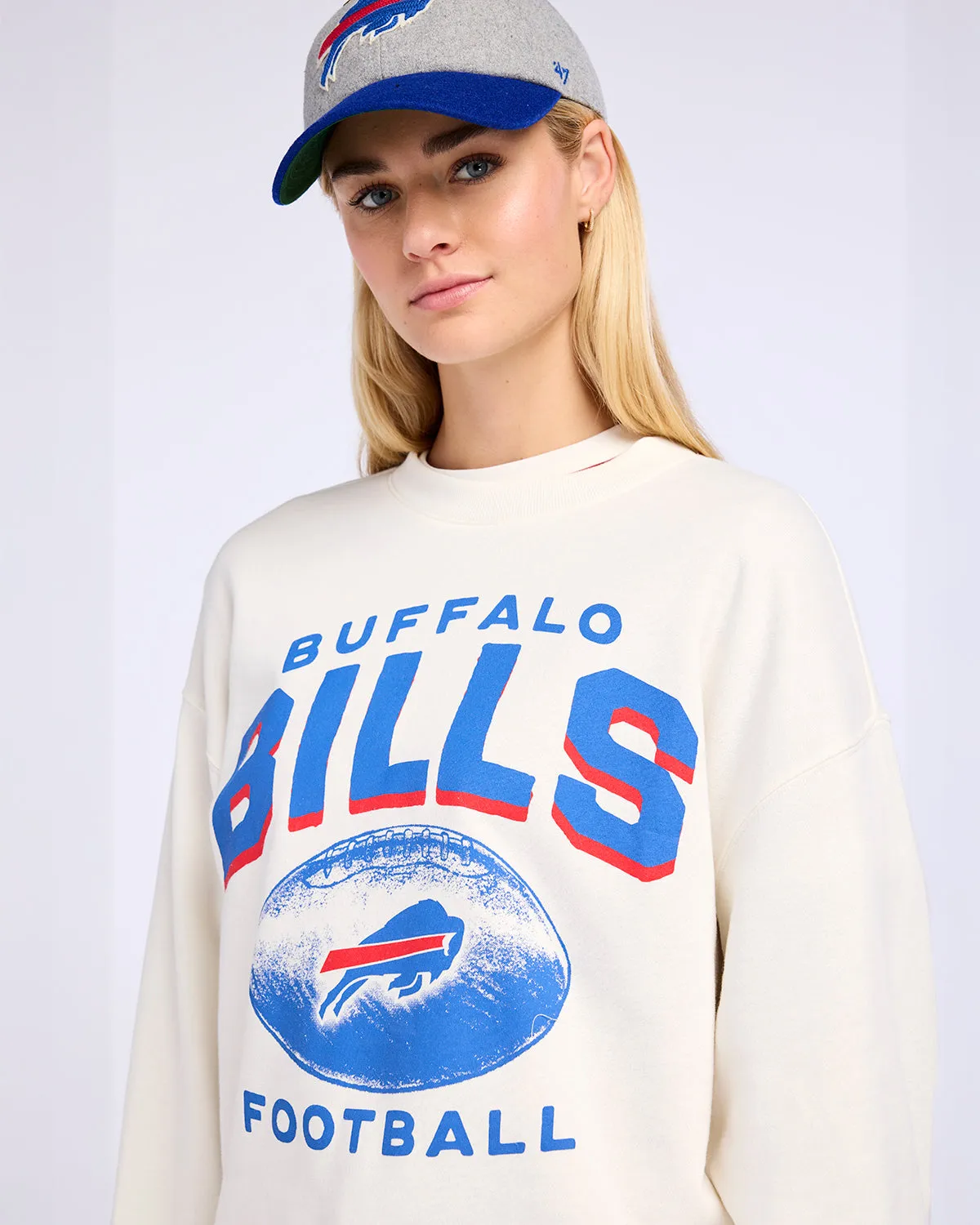 BUFFALO BILLS ARCH CLOUD '47 OVERSIZED CREW WOMENS sold by 47 product image thumbnail 3