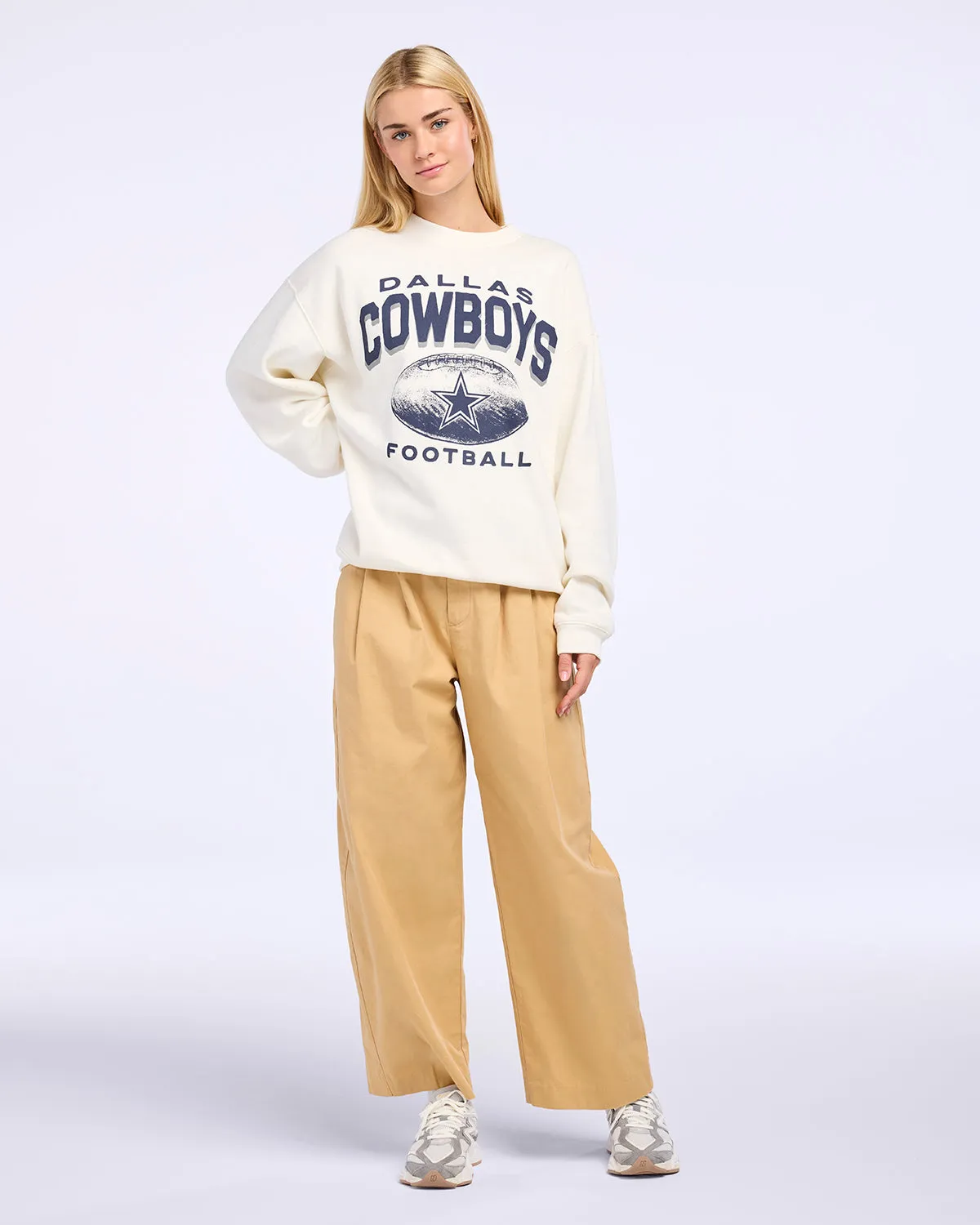 DALLAS COWBOYS ARCH CLOUD '47 OVERSIZED CREW WOMENS sold by 47 product image thumbnail 4