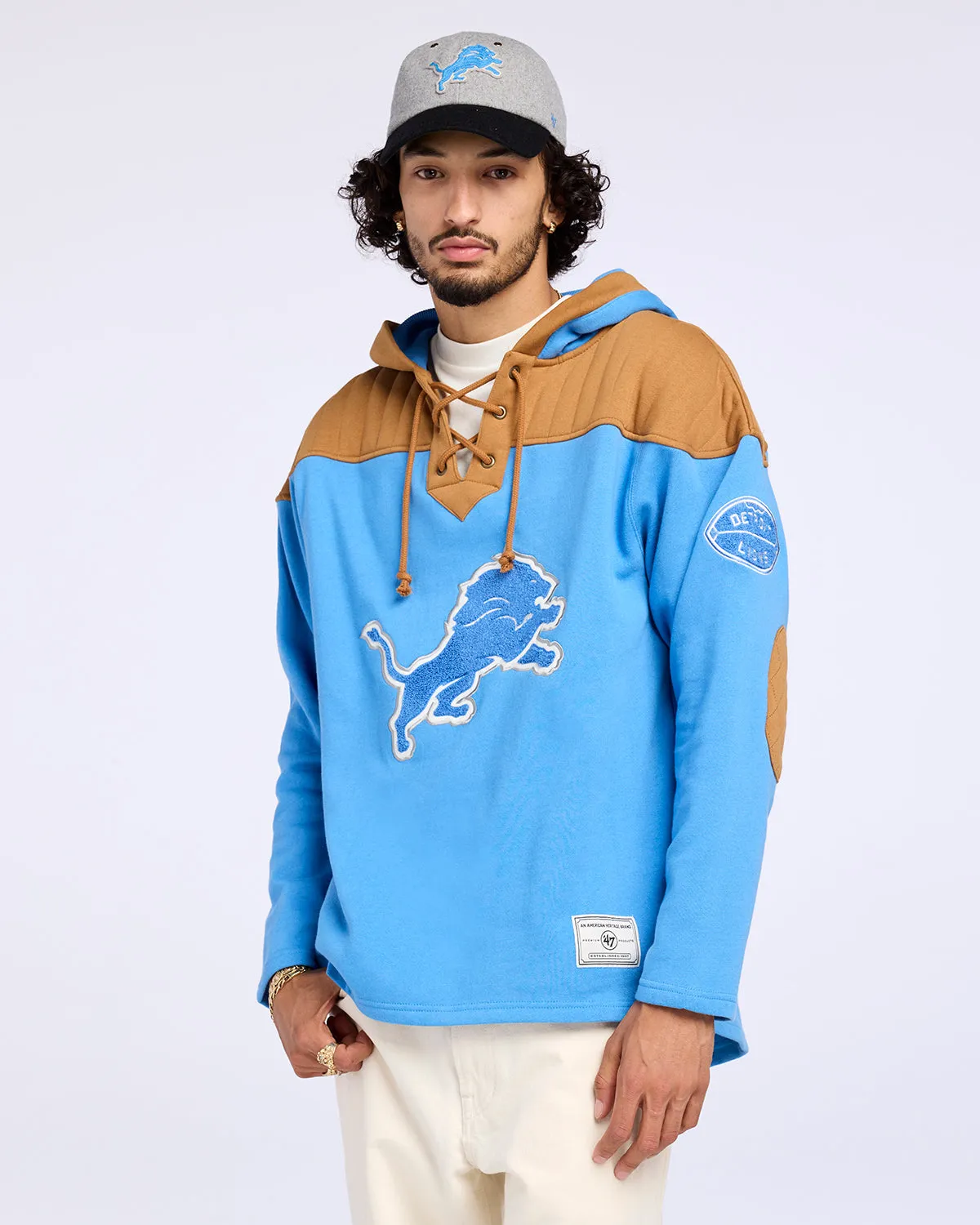 DETROIT LIONS FLANNAGAN '47 WINGBACK LACER sold by 47