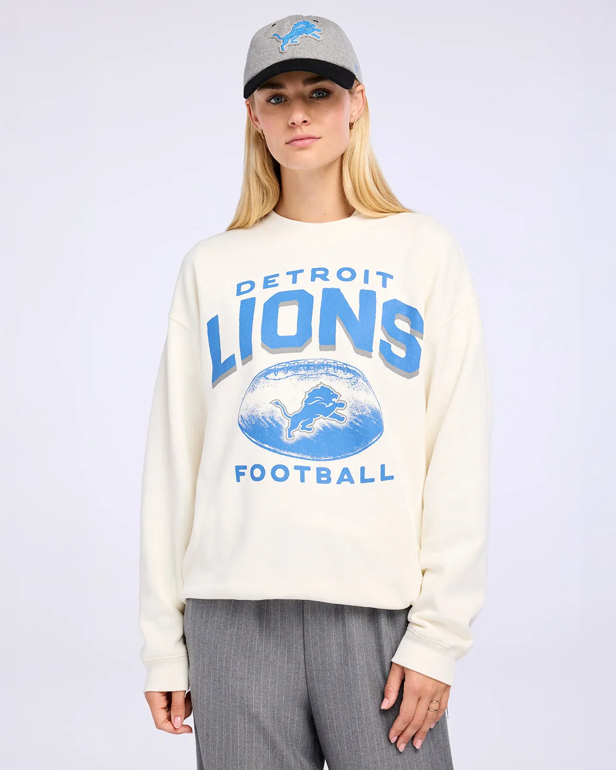 DETROIT LIONS ARCH CLOUD '47 OVERSIZED CREW WOMENS sold by 47