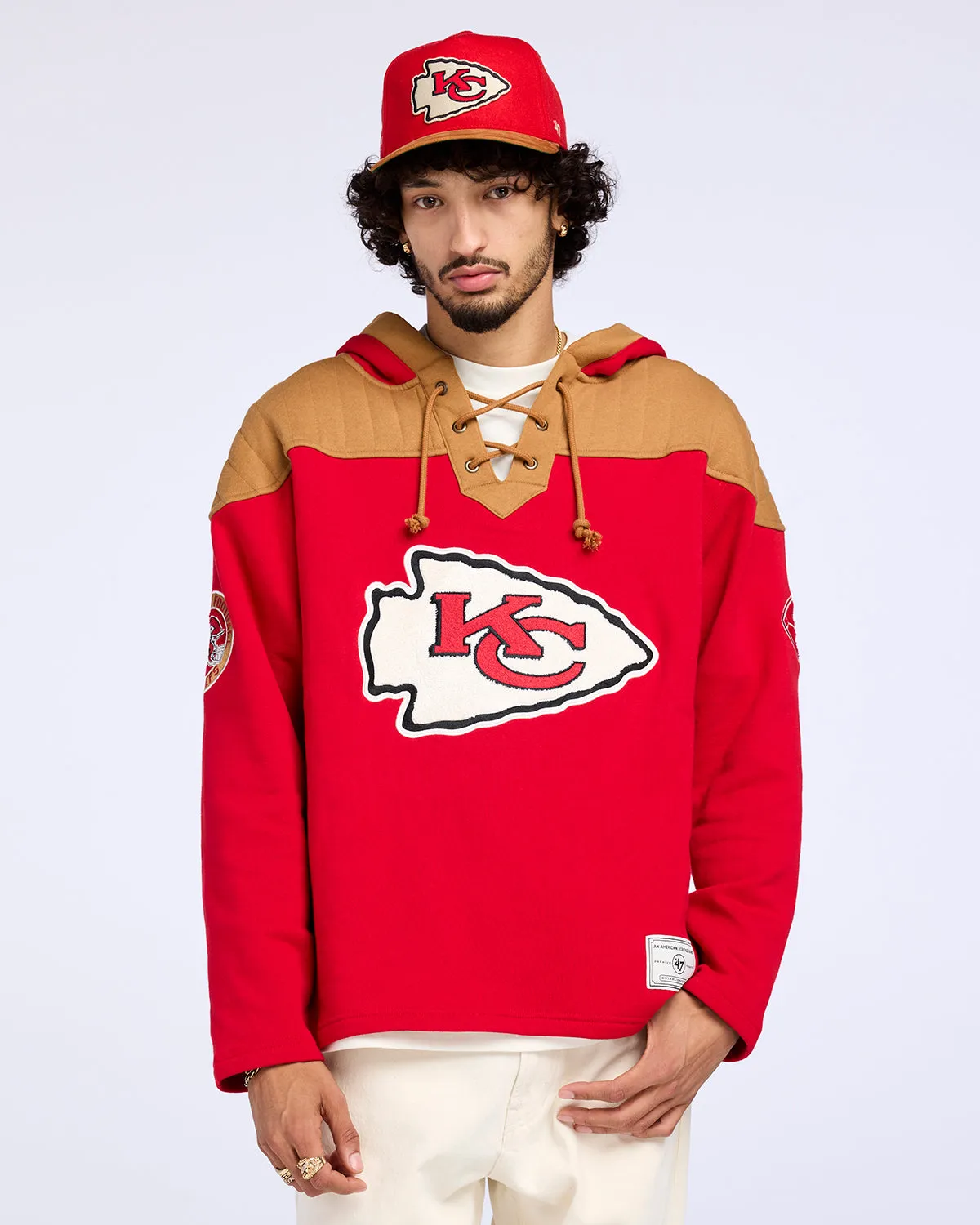 KANSAS CITY CHIEFS FLANNAGAN '47 WINGBACK LACER sold by 47