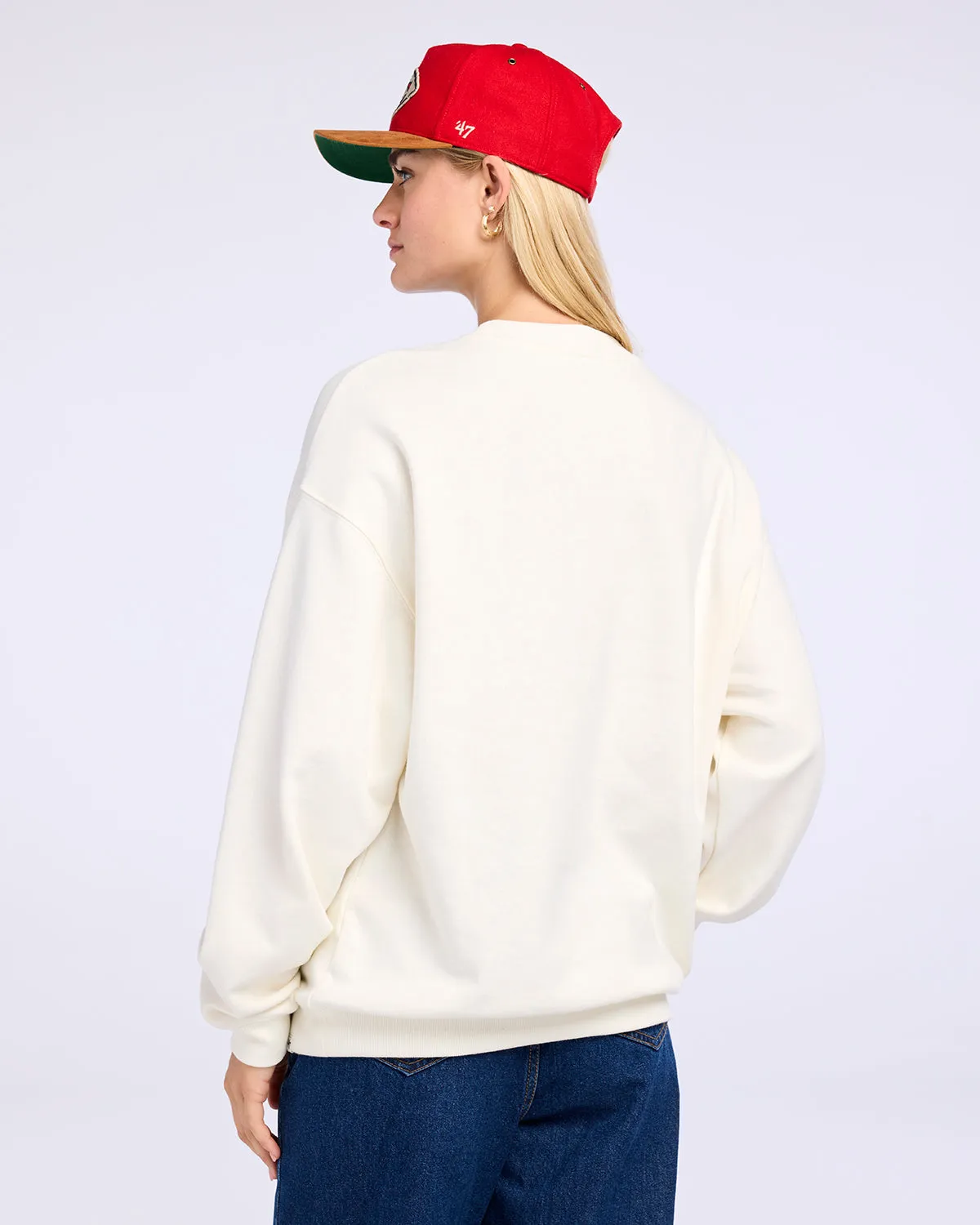 KANSAS CITY CHIEFS ARCH CLOUD '47 OVERSIZED CREW WOMENS sold by 47 product image thumbnail 2